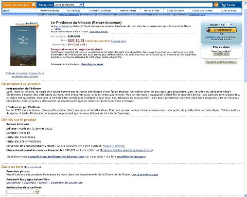 amazon predateur